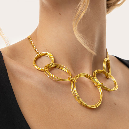 5 Circles Necklace