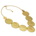 7 Circle Plates Necklace