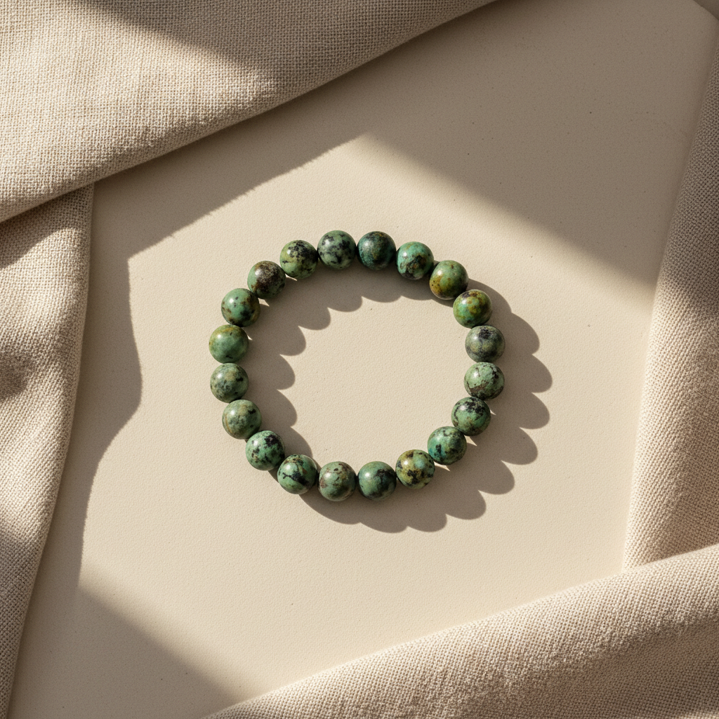 African Turquoise Bracelet - The Earth Guardian