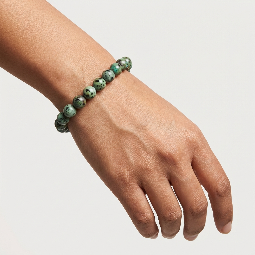 African Turquoise Bracelet - The Earth Guardian