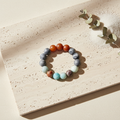 Amazonite, Carnelian & Sodalite Bracelet - The Radiant Horizon