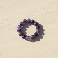 Amethyst Statement Bracelet - The Celestial Anchor