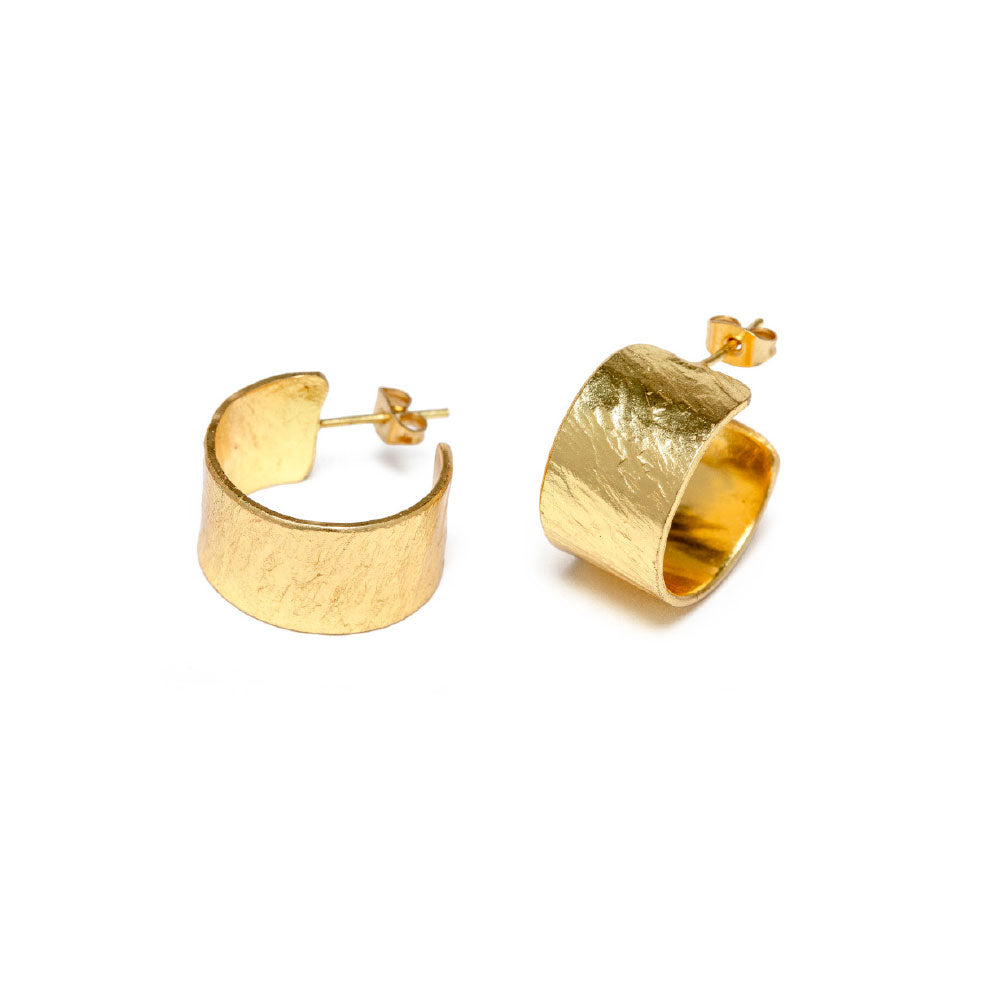 Band Hoop Earrings
