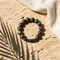 Bloodstone Statement Bracelet - The Vital Guardian