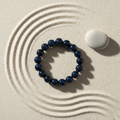 Blue Sandstone Bracelet - The Midnight Galaxy