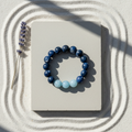 Blue Sodalite & Aquamarine Bracelet - The Ocean Serenity