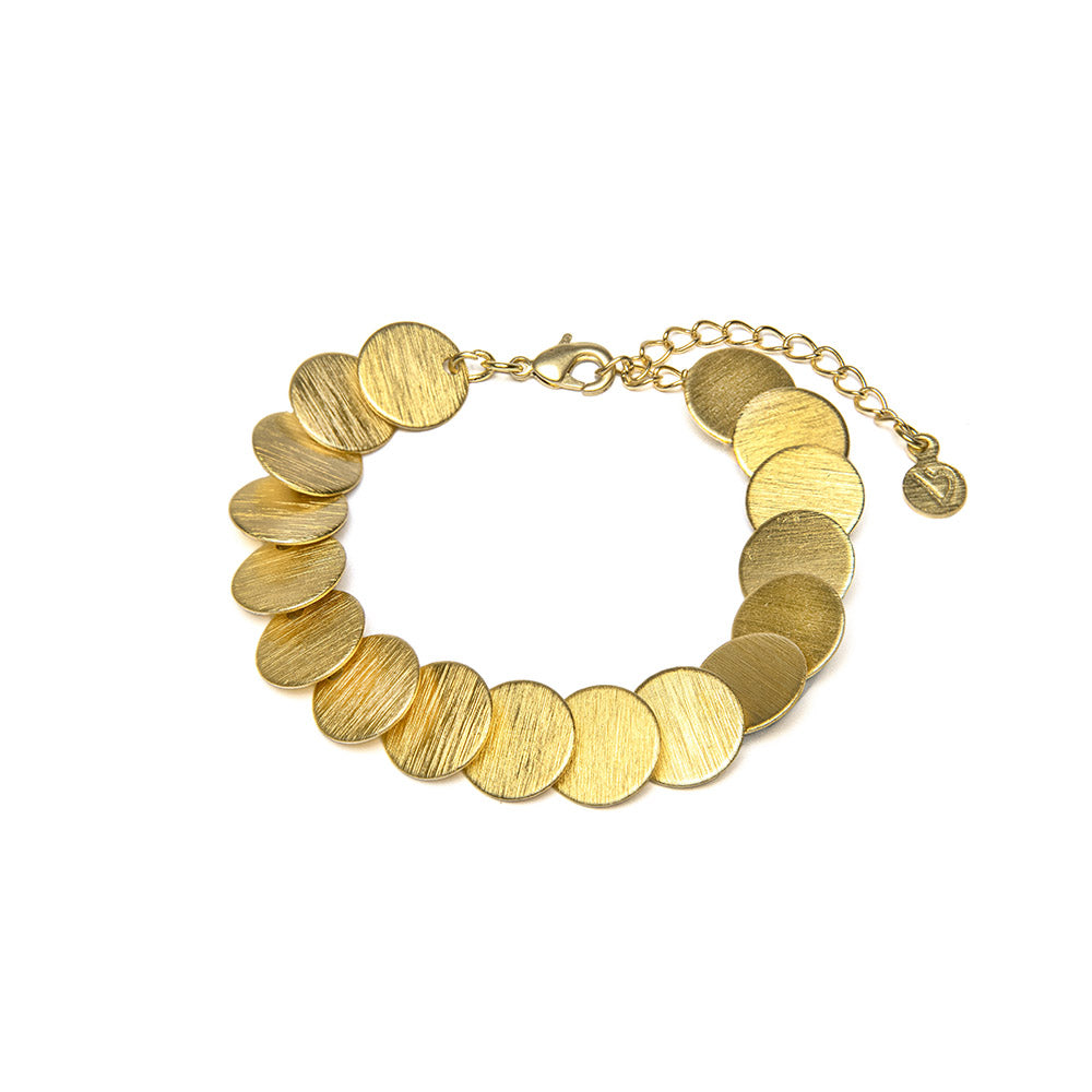 Coin Line Bracelet