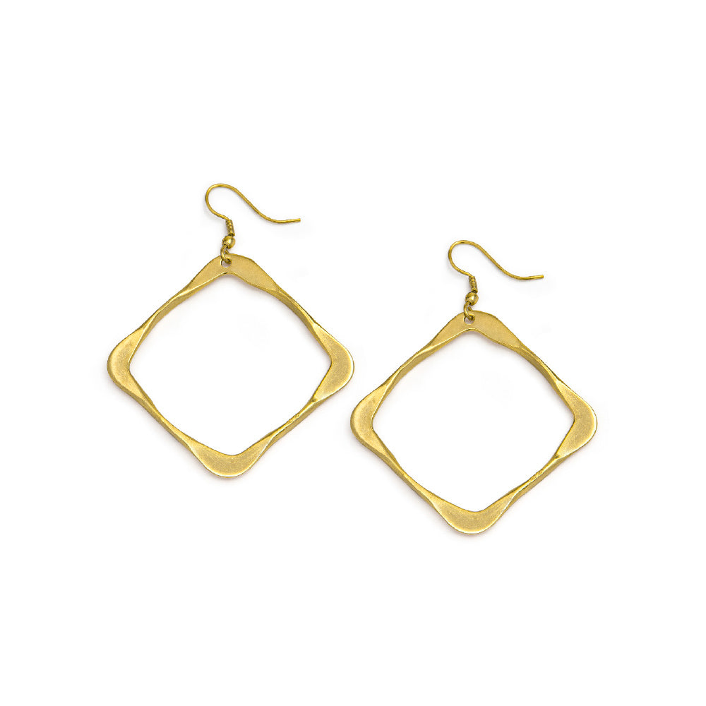 Diamond-Shaped Earrings