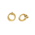 Double Disc Earrings