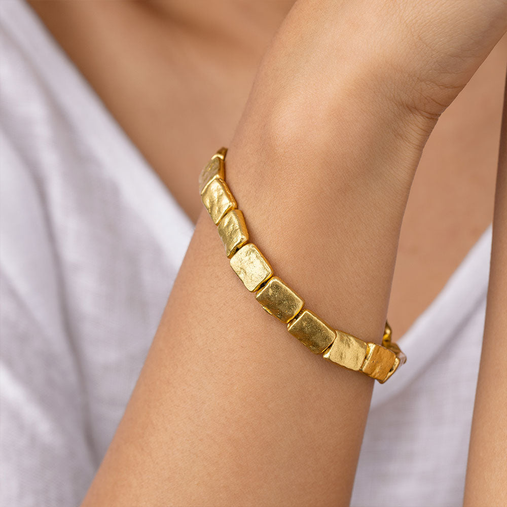 Elastic Rectangles Bracelet