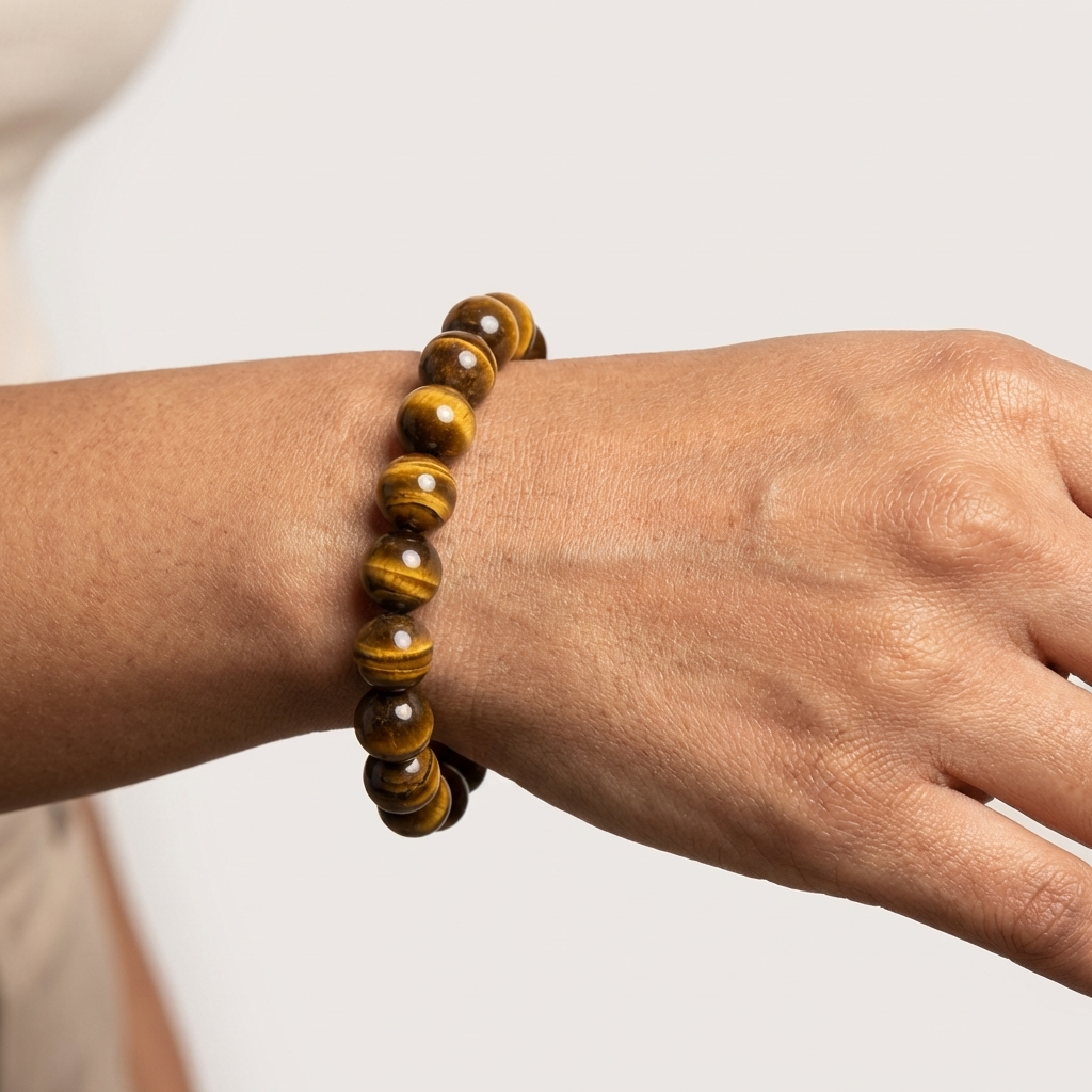 Gold Tiger’s Eye Bracelet - The Solar Anchor