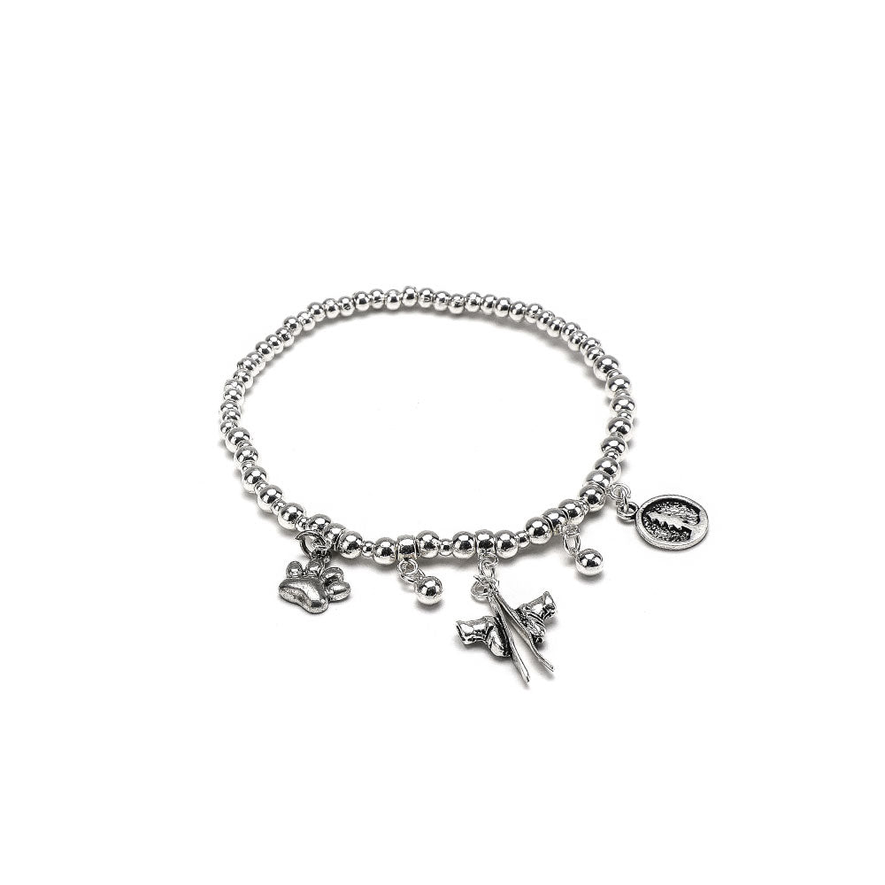 Ski Boot Charm Bracelet