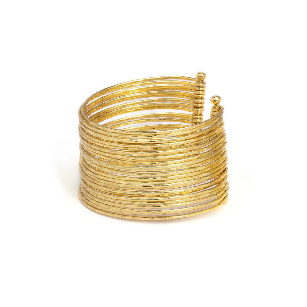 Multi-String Cuff Bracelet
