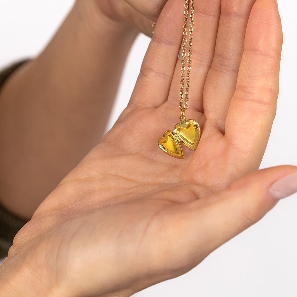 Mini Heart Photo Holder Pendant