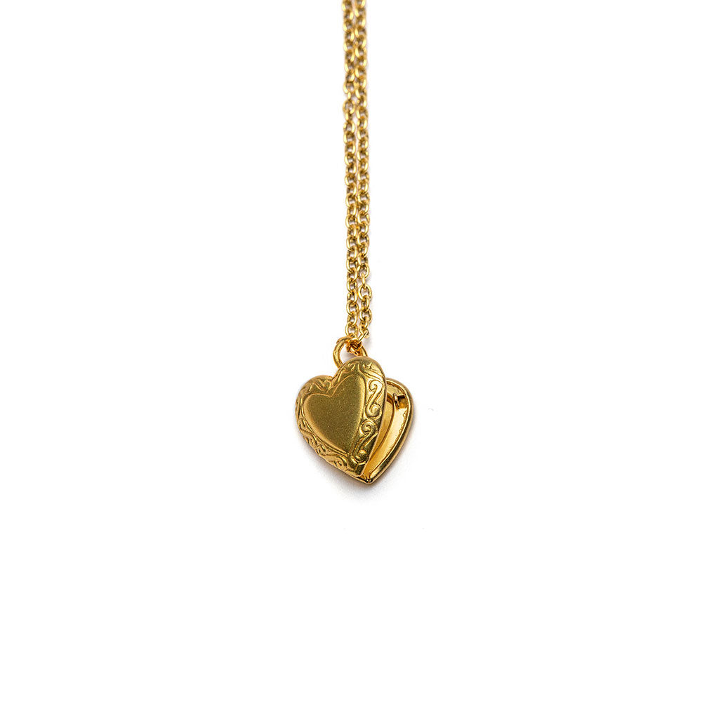 Mini Heart Photo Holder Pendant