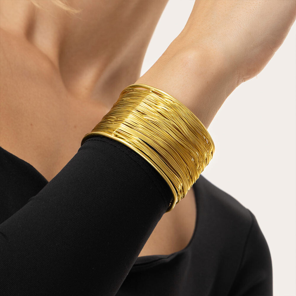 Multi-Line Band Bracelet