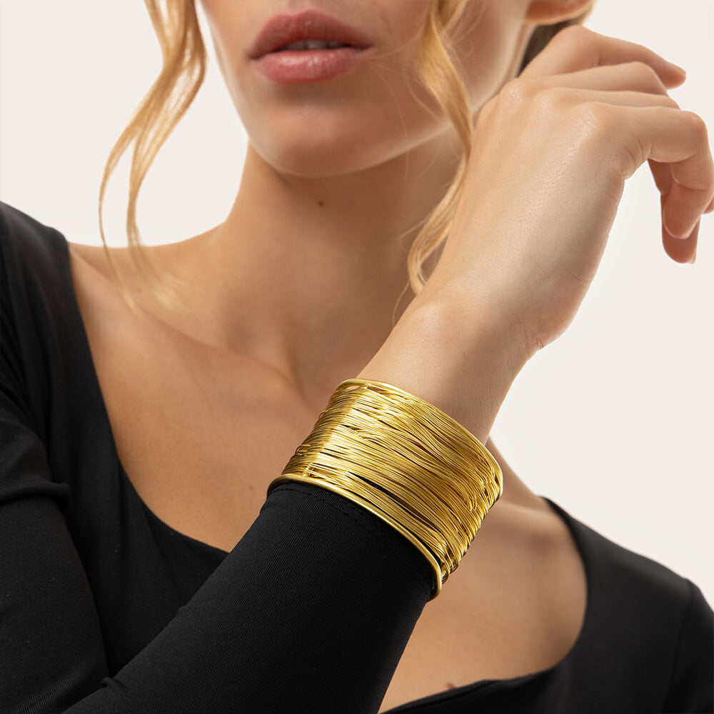 Multi-Line Band Bracelet