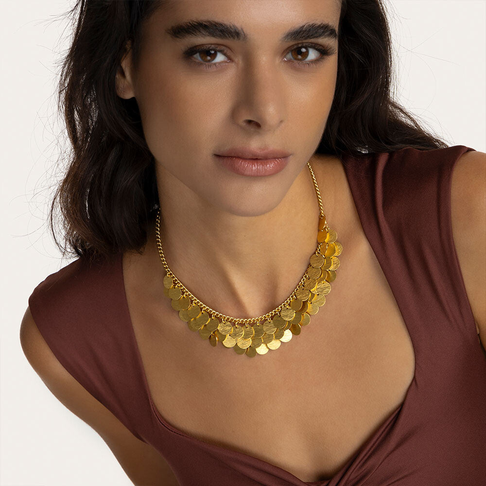 Multi Coin Necklace