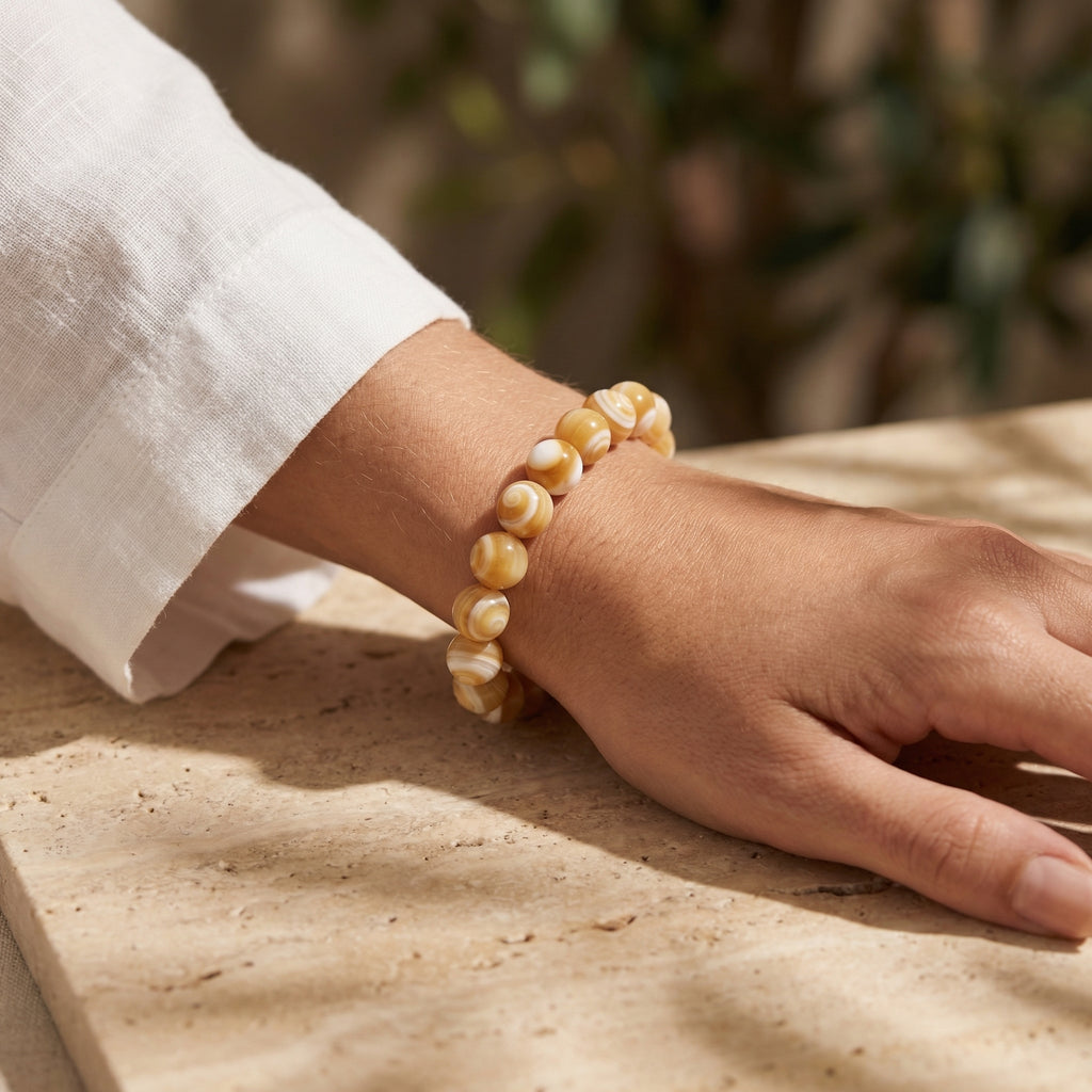 Natural Sea Shell Bracelet - The Coastal Escape