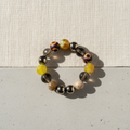 Ancient Guardian Bracelet - Pyrite, Jasper, Smoky Quartz & Agate
