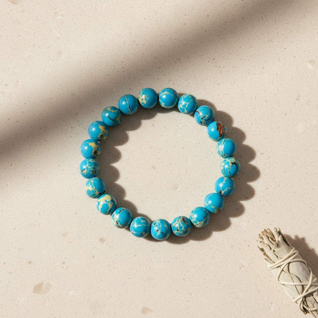 Sea Sediment Jasper Bracelet - The Turquoise Tide